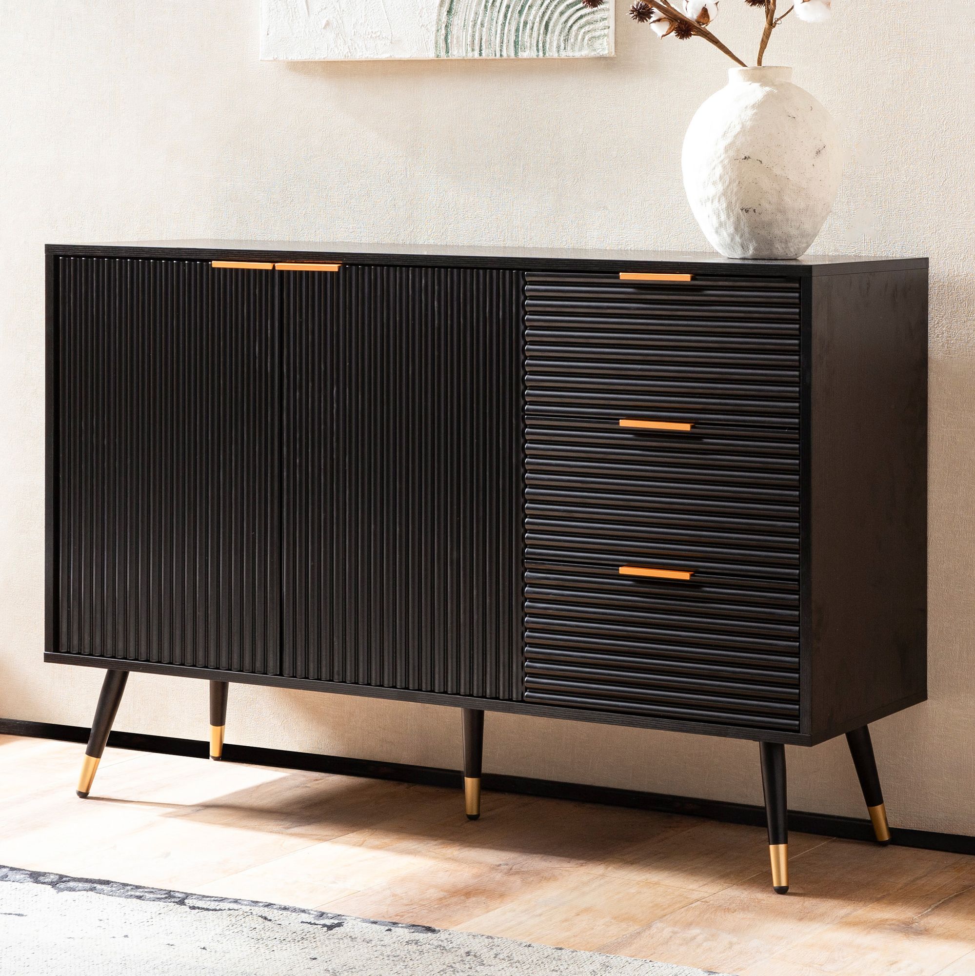 Sideboard schwarz